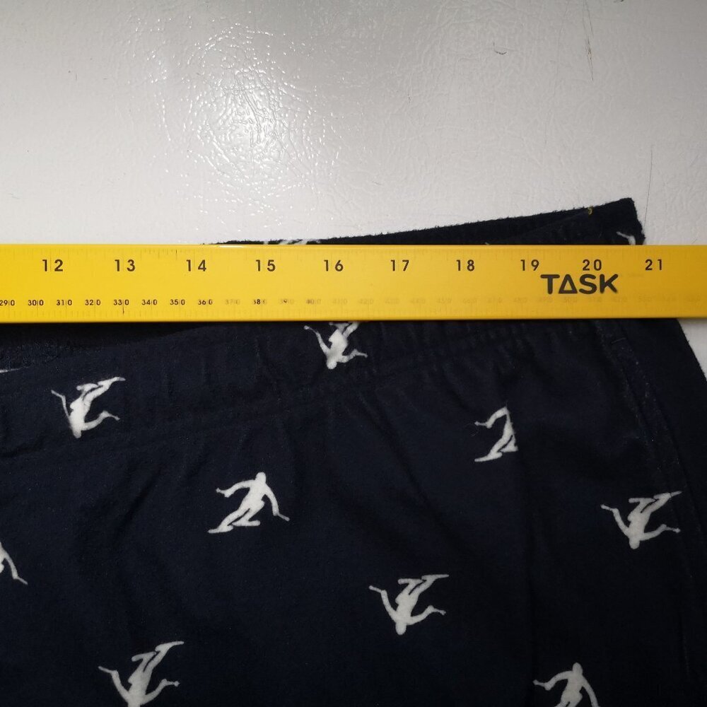 NWT Joe Fresh Men's Size XXL Navy w/ White Print Flannel Lounge Pants - Picture 10 of 12